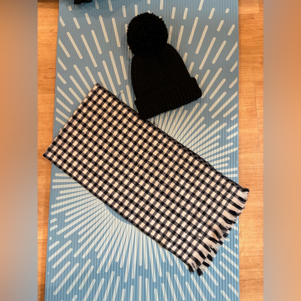 Hat and scarf